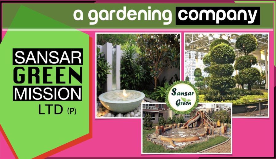 Sansar Green - Smart StartUp - A Gardening Company